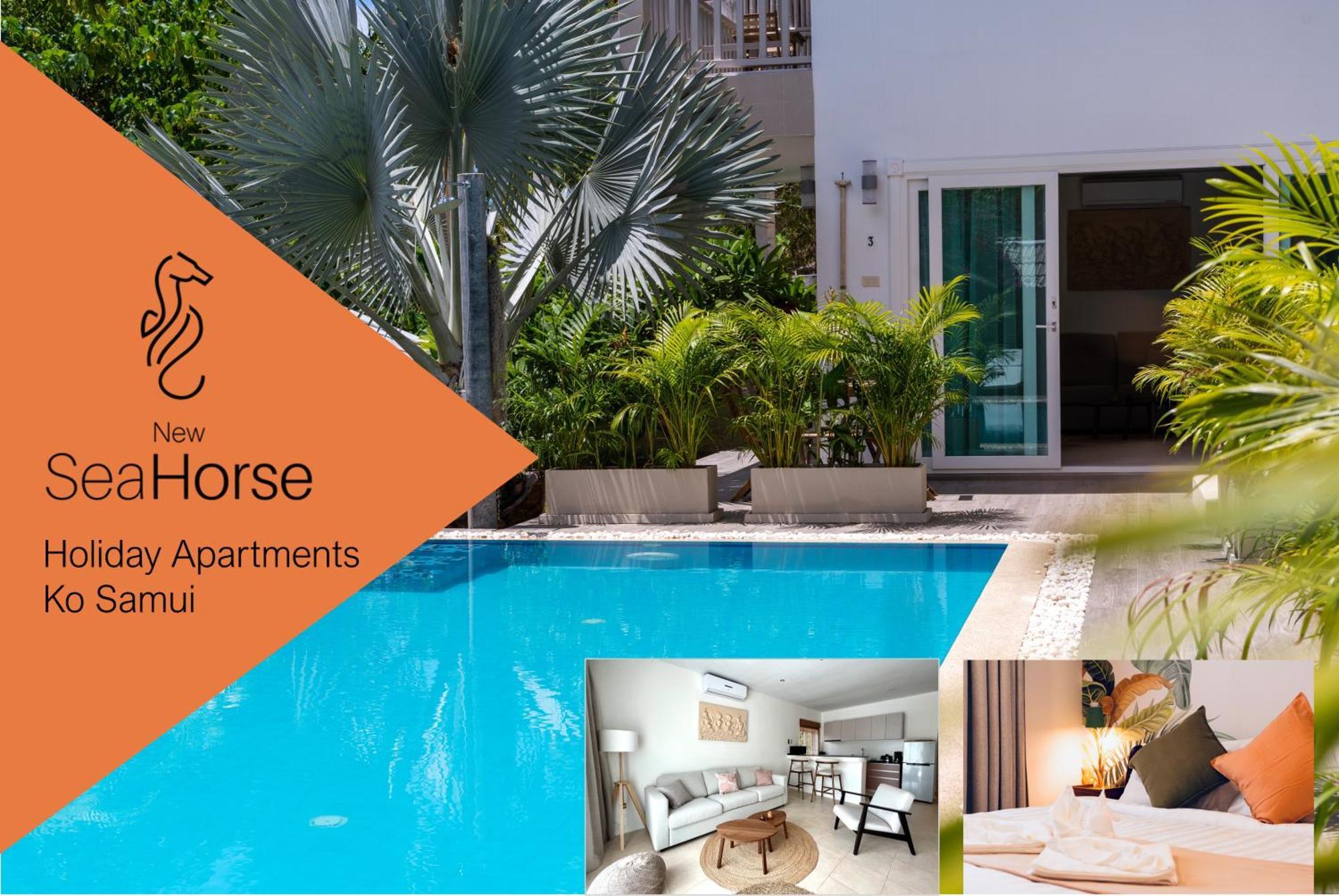 New Seahorse Residence Amphoe Koksamui Exteriör bild