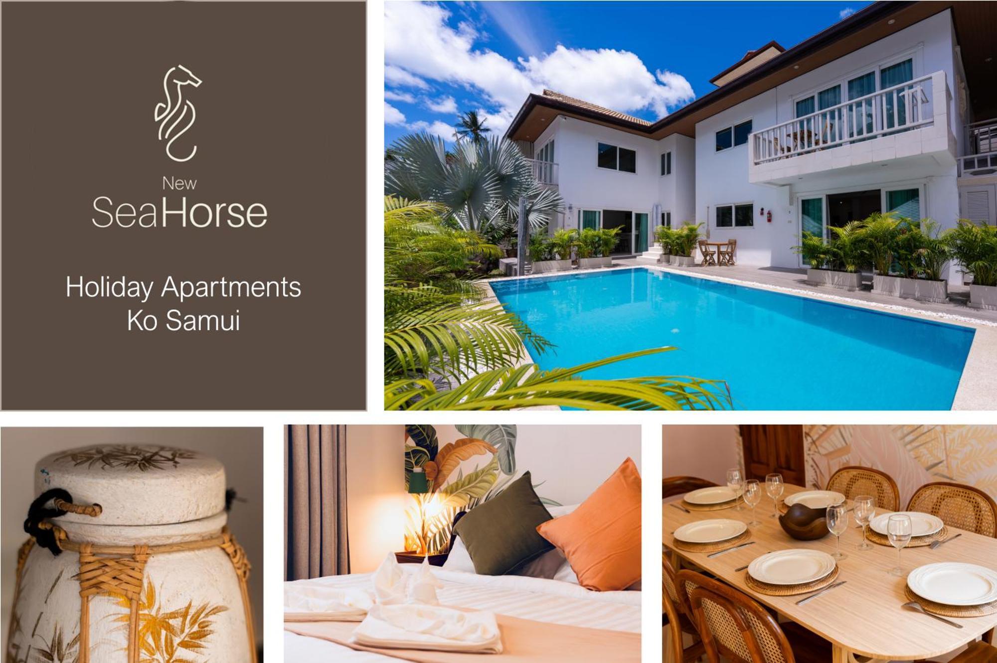 New Seahorse Residence Amphoe Koksamui Exteriör bild