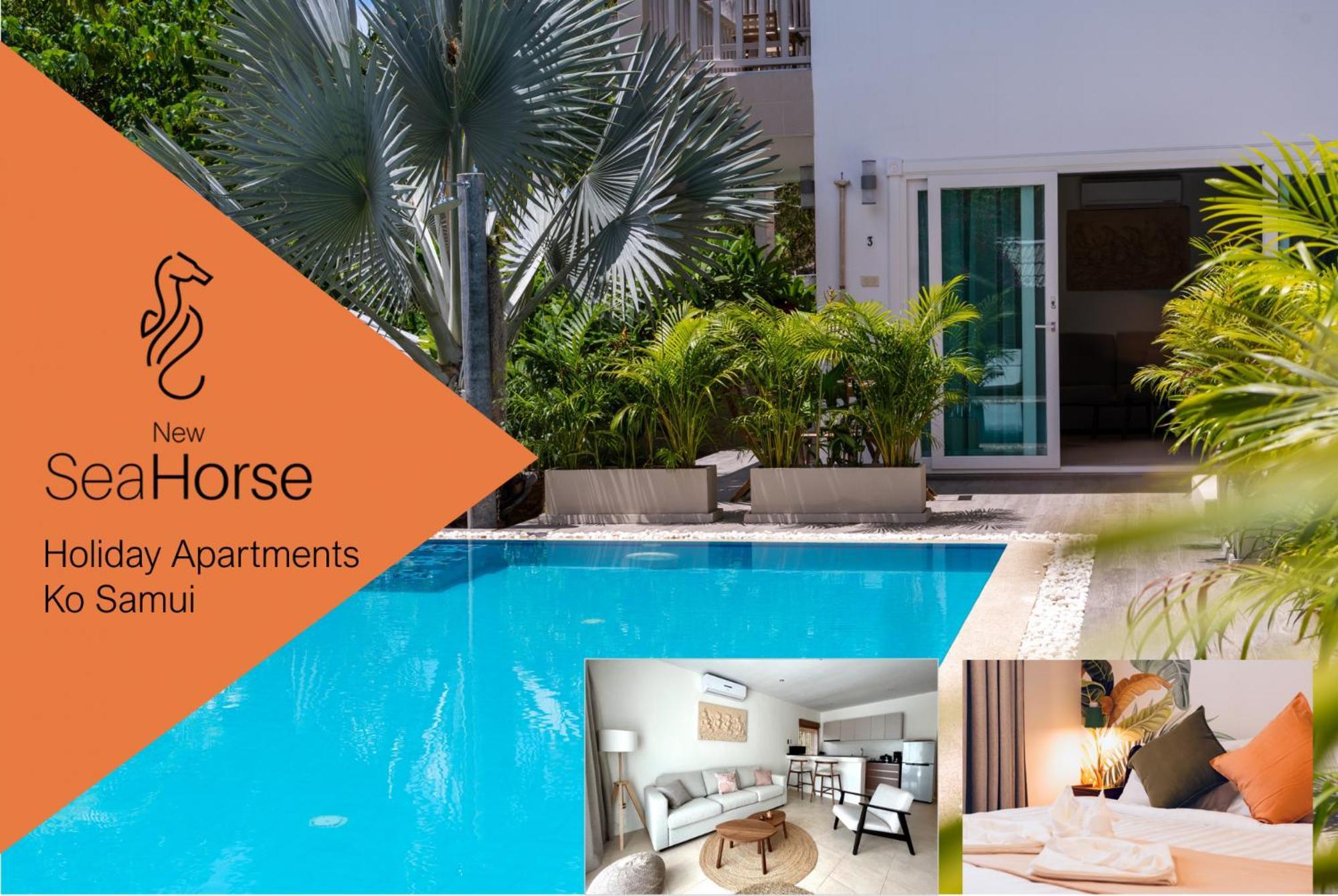 New Seahorse Residence Amphoe Koksamui Exteriör bild